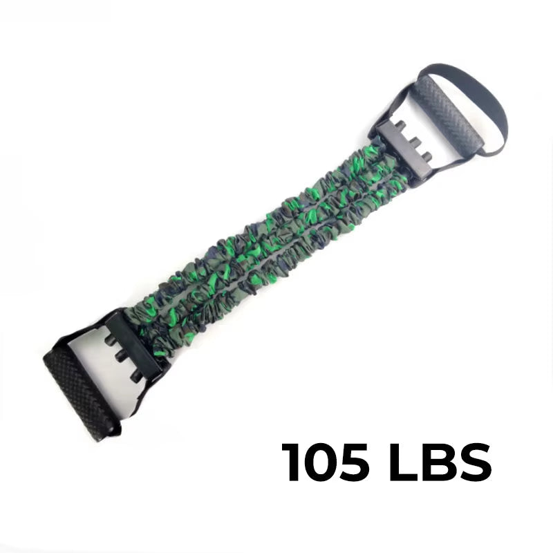 3-Way Natural Latex Resistance Band Arm Strength Tension Device Adjustable Chest Expander Training Fitness Tension Pull Rope