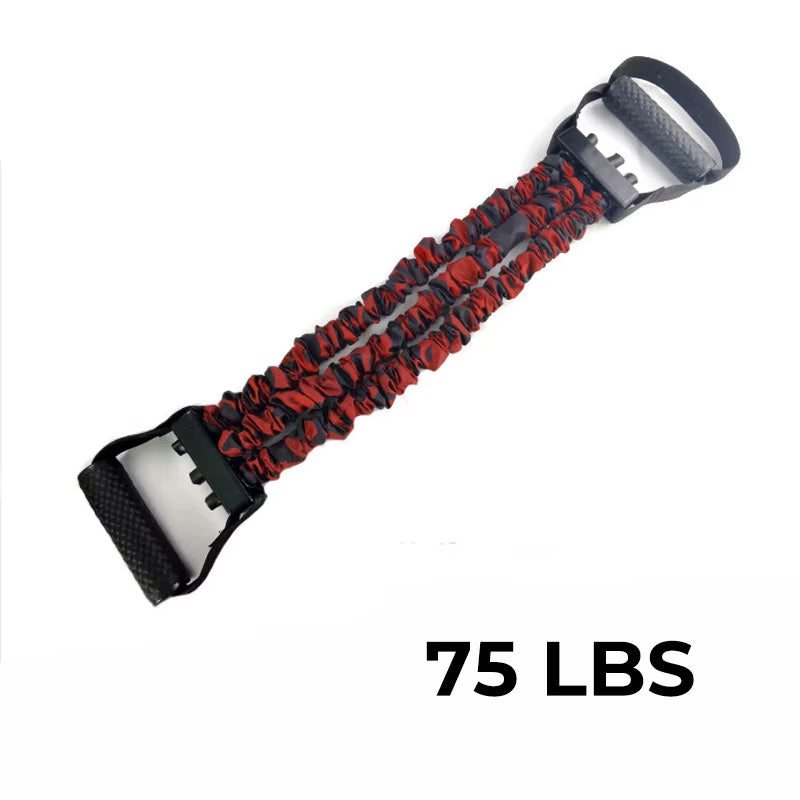 3-Way Natural Latex Resistance Band Arm Strength Tension Device Adjustable Chest Expander Training Fitness Tension Pull Rope